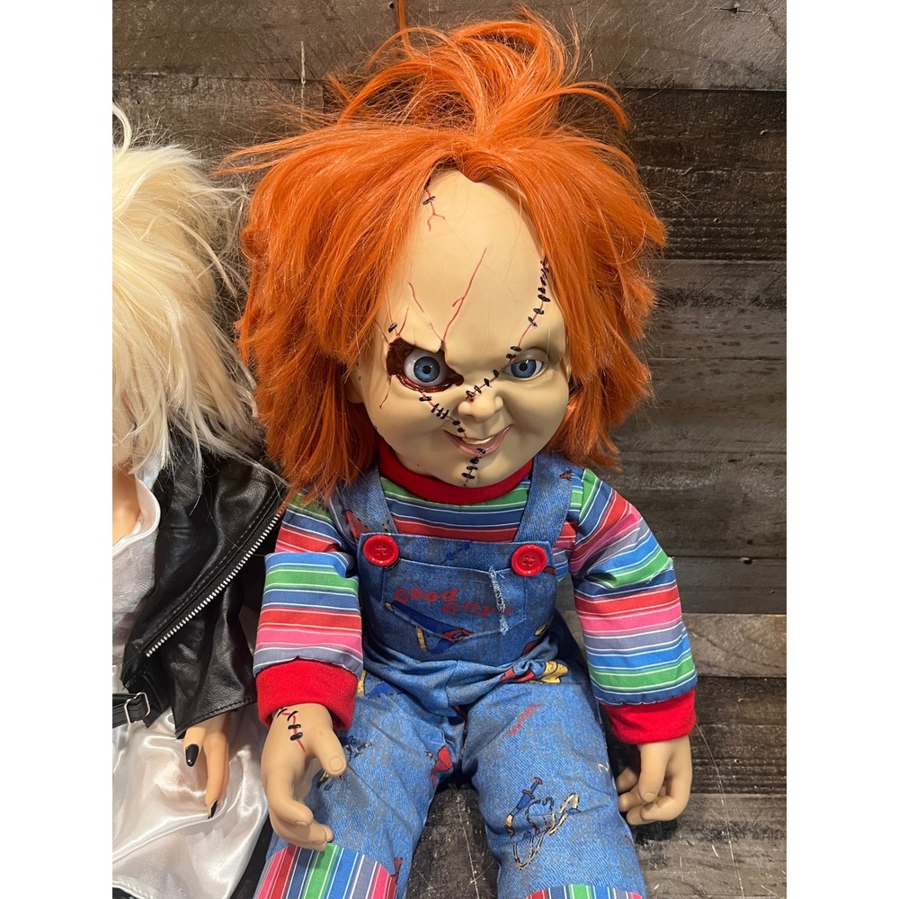 Chucky And Tiffany Valentine Animated Talking Doll's Bundle Tested And Working - Picture 3 of 6